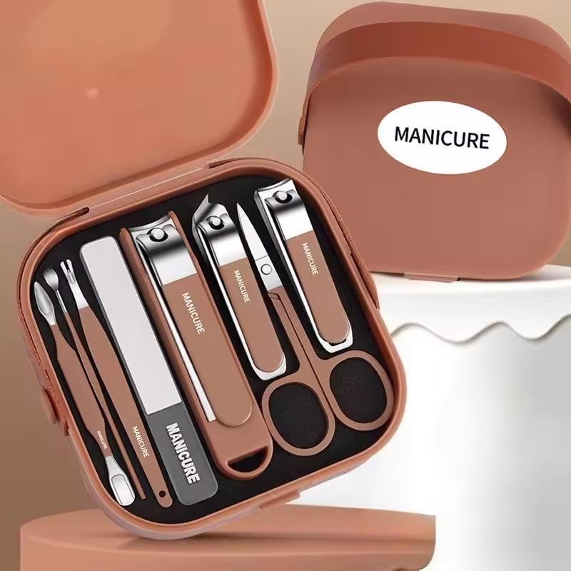 Mens Grooming Travel Kit - 네일 케어 키트 안티 스플래터 매니큐어