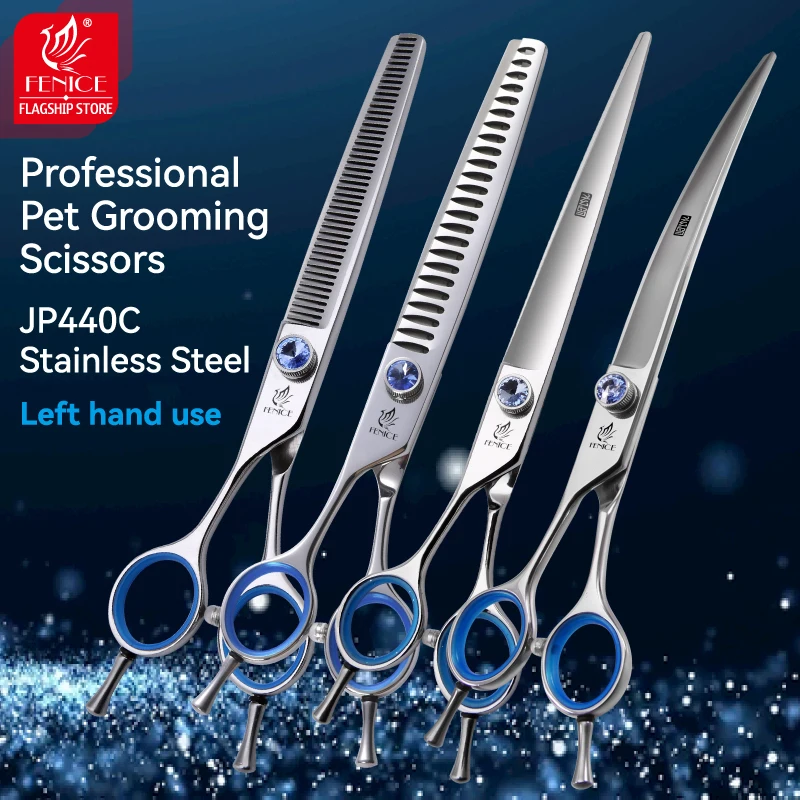 페니체 JP440C 프로페셔널 7/7.5/8인치 왼손잡 - Grooming Scissors 리뷰 및 가격
