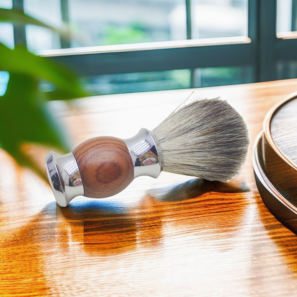 사플라워 로즈우드 핸들 면도기 세트 남성용 솔리드 우드 - Beard Trimmer 리뷰 및 가격