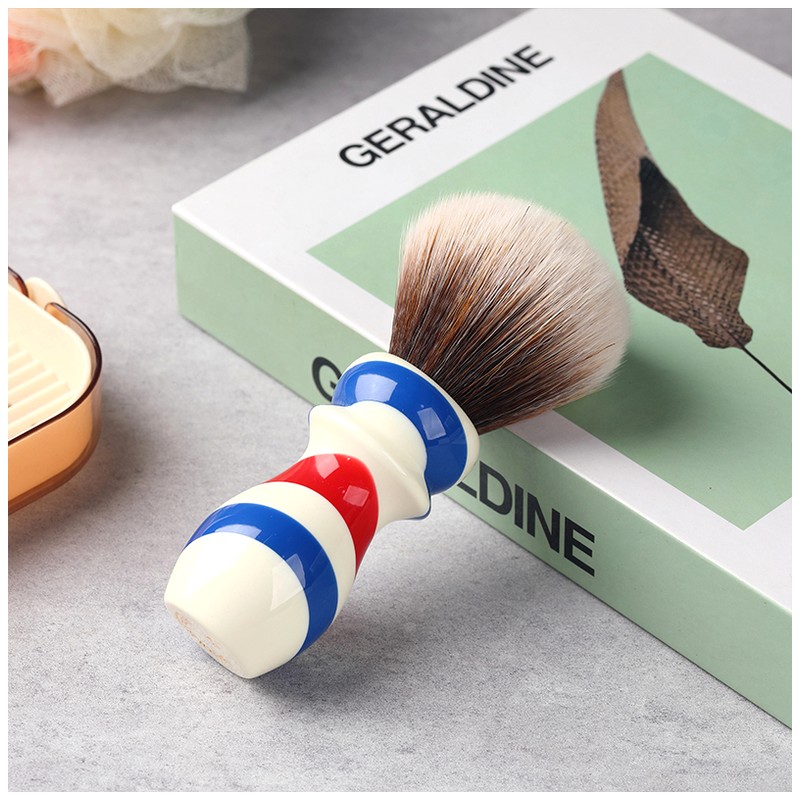 야키 바버 폴 스타일 면도 브러시, 24mm, 남성용, - Men'S Grooming Hairstyles 리뷰 및 가격