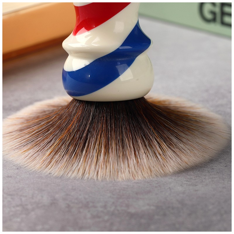 야키 바버 폴 스타일 면도 브러시, 24mm, 남성용, - Men'S Grooming Hairstyles 리뷰 및 가격