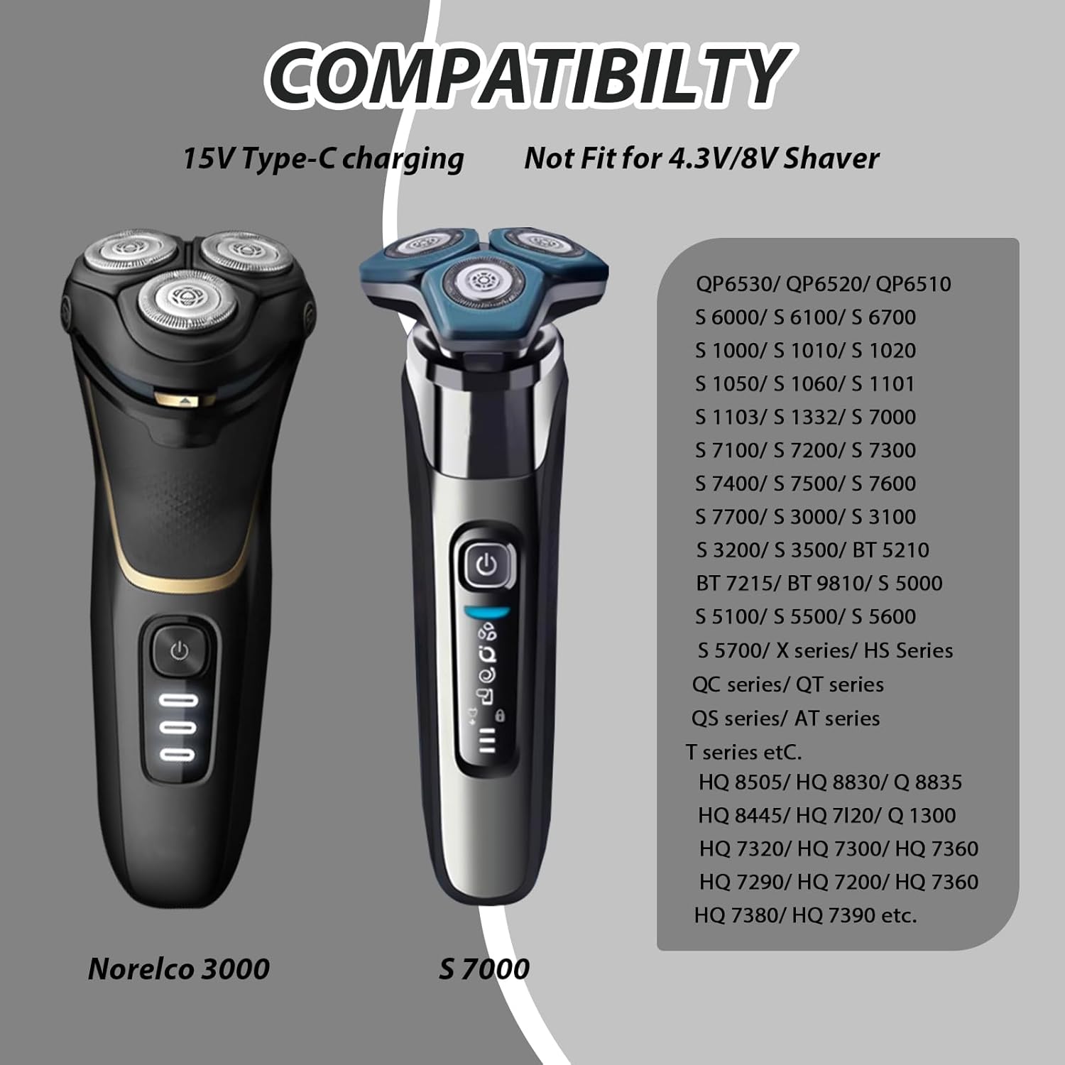 Brangdy 15V HQ8505 Type-C 면도기  - Body Trimmer 리뷰 및 가격