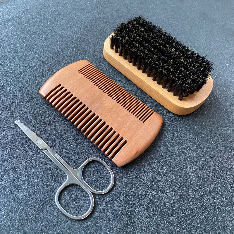 남성용 수염 관리 세트, 수염 브러시, 강모 소재, 수 - Mens Grooming Travel Kit 리뷰 및 가격