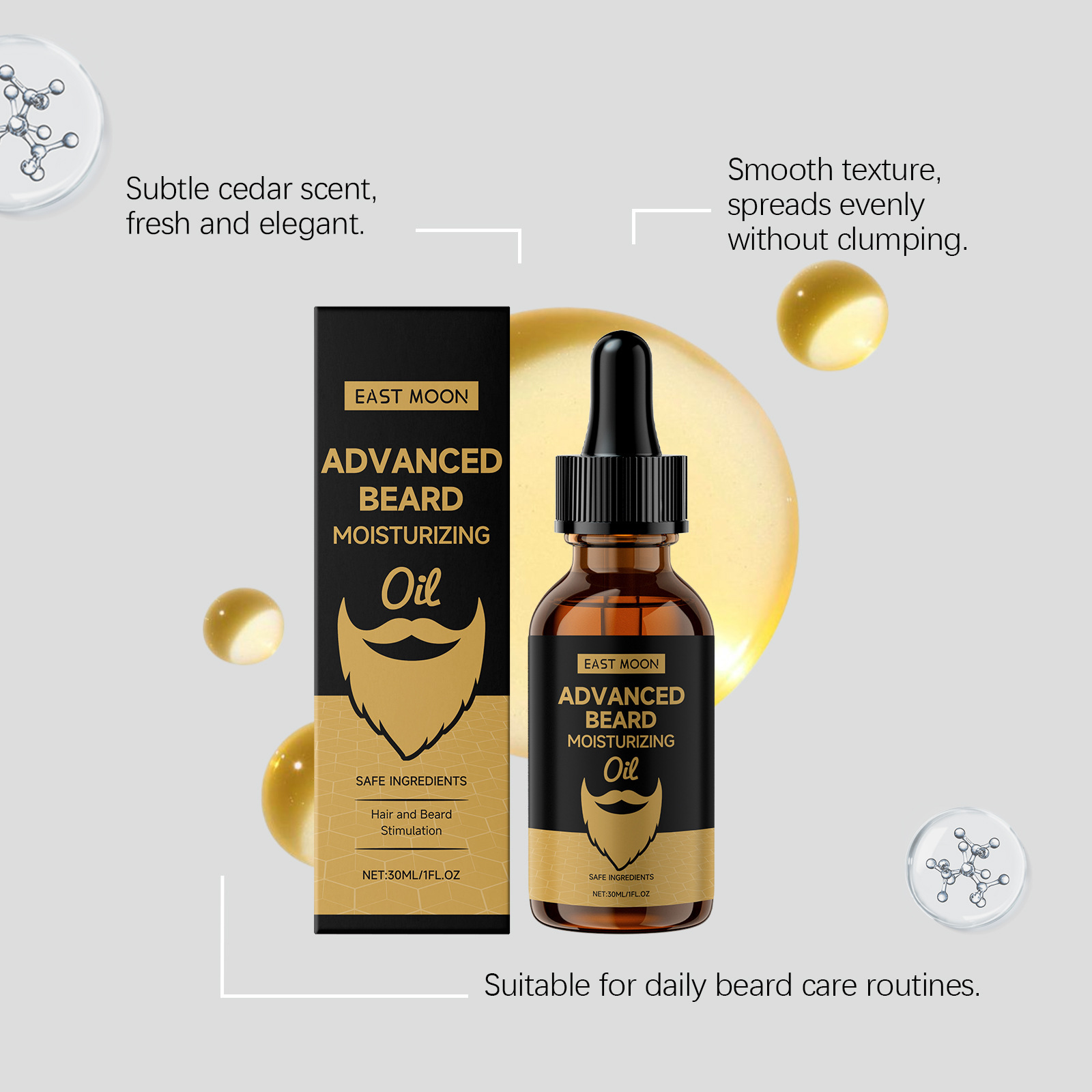 이스트 문 로즈마리 수염 연화 오일 강화 보습 건조함  - Beard Oil 리뷰 및 가격