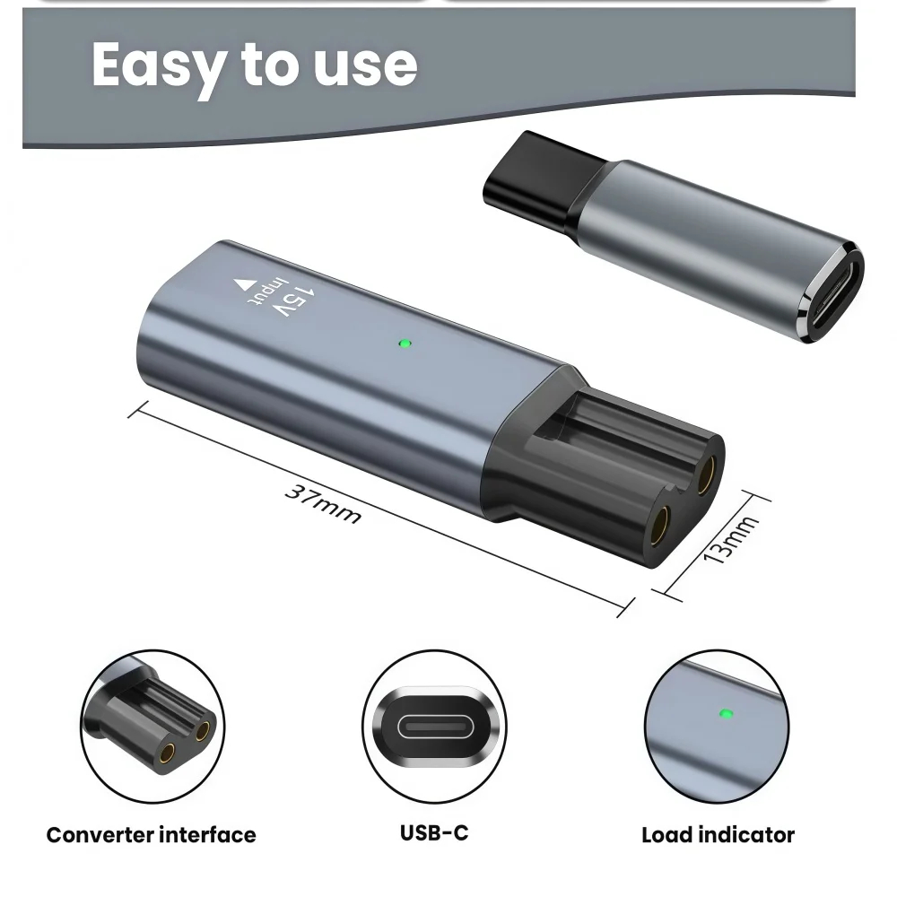 15V Type-C 면도기 어댑터, 충전 변환기, On - Beard Trimmer 리뷰 및 가격