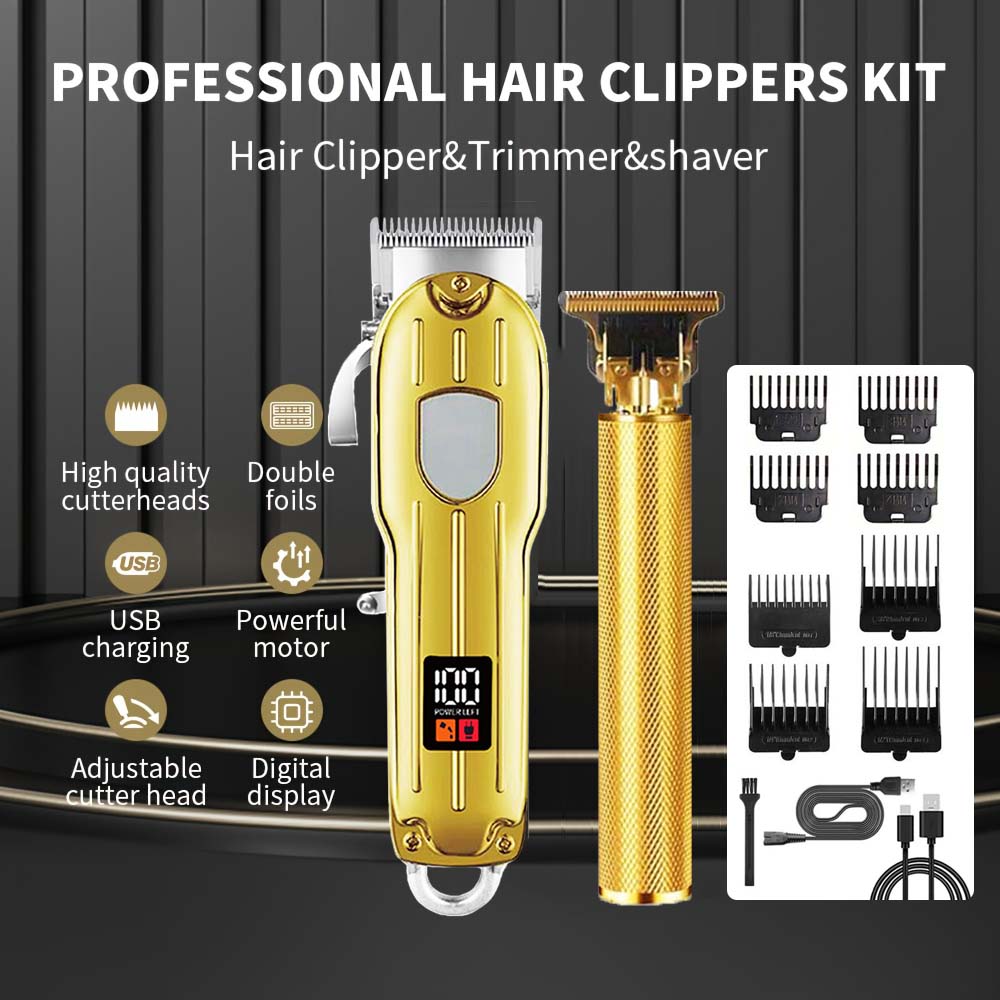 2 in 1 전기 헤어 클리퍼 & T-블레이드 트리머  - Grooming Kit 리뷰 및 가격