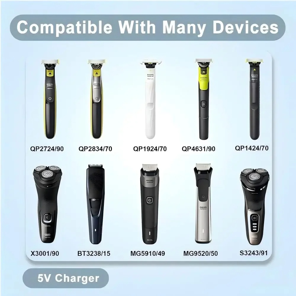 5V 면도기 충전기 USB 어댑터 유형 C 커넥터 필립 - Beard Trimmer 리뷰 및 가격
