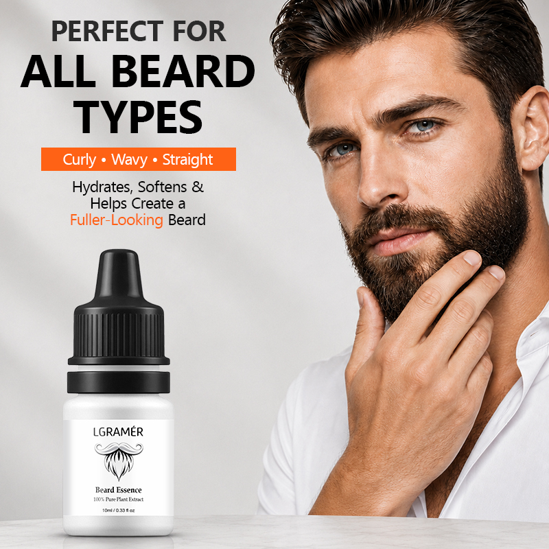 남성용 수염 성장 세럼은 얼굴 모낭에 영양을 공급하고  - Beard Oil 리뷰 및 가격