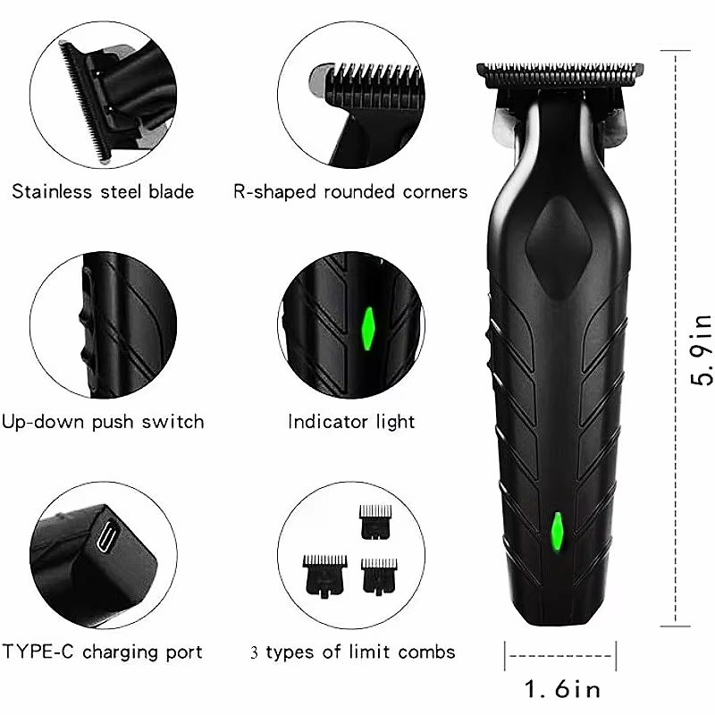 OMUONE 전문가용 무선 이발기 USB 충전식 헤어  - Body Trimmer 리뷰 및 가격