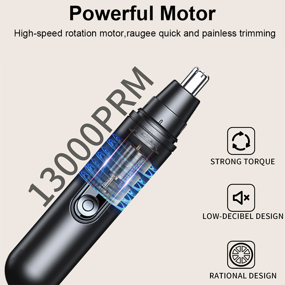 전기 코털 트리머 USB 충전식 코털 및 귀털 제거기  - Nose Trimmer 리뷰 및 가격