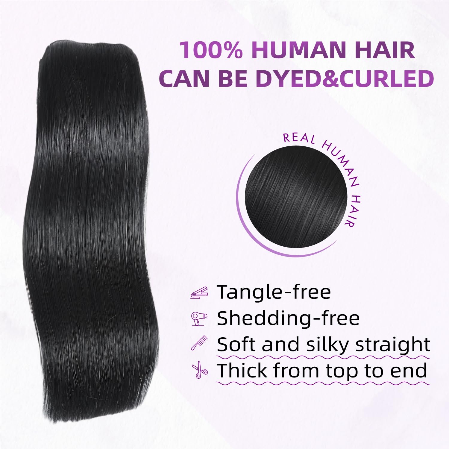 클립인 헤어 익스텐션, 100% 브라질 레미 인모, 여 - Hair Clipper 리뷰 및 가격