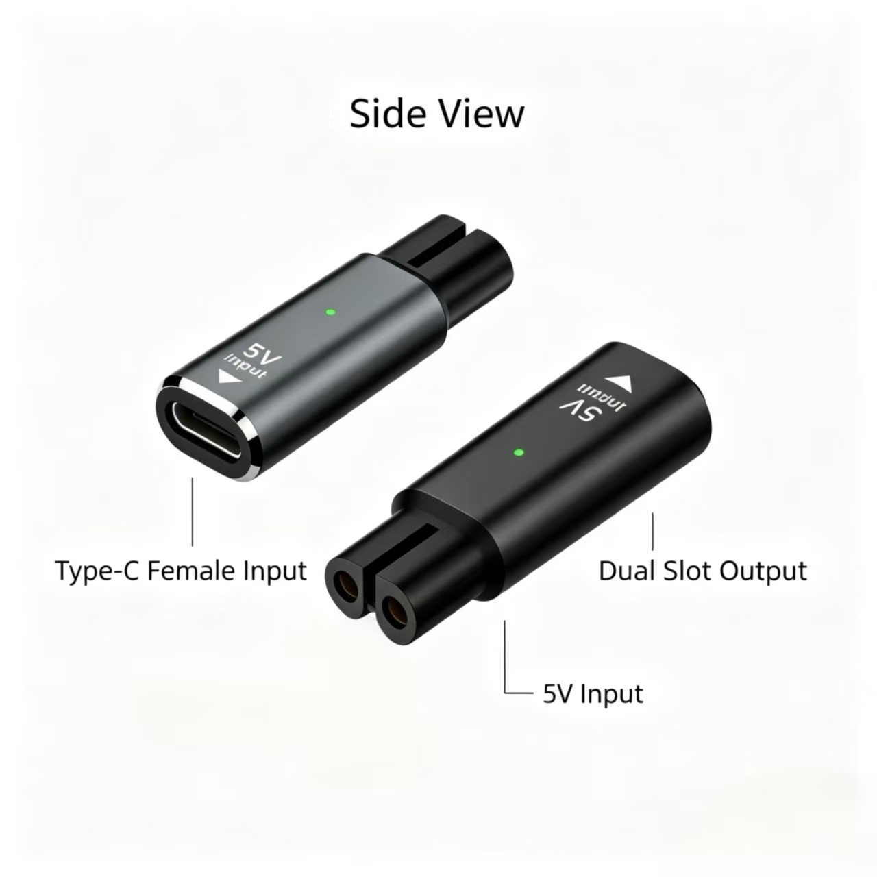 5V Type-C 암-수 어댑터, 듀얼 슬롯 방식, U - Electric Shaver Rotary 리뷰 및 가격