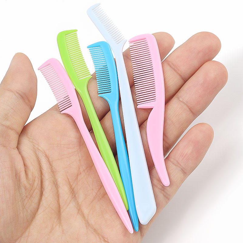 25pcs 여러 가지 빛깔의 미니 눈썹 빗 세트 휴대용 - Grooming Kit 리뷰 및 가격