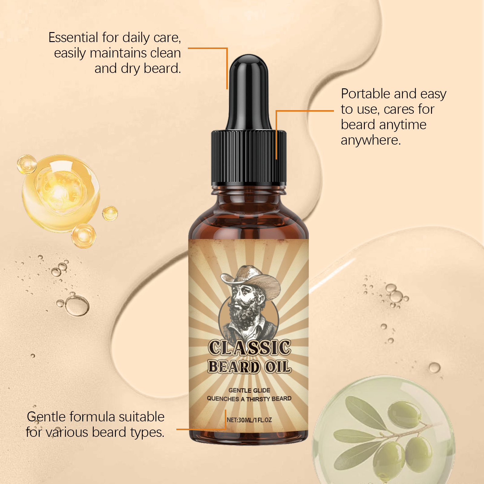 수염 성장 케어 에센셜 오일, 윤활 및 유분 조절, 지 - Beard Oil 리뷰 및 가격